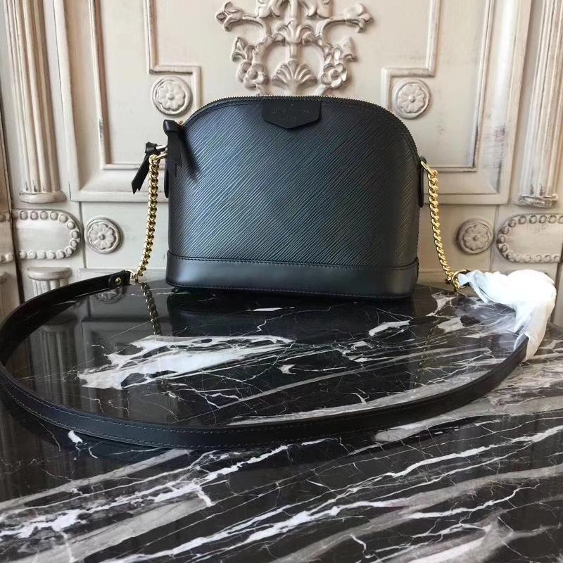 LV Shoulder Handbags M50321 Water Wave Black